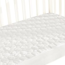 GRT 1 Pack Waterproof Crib Mattress cover 52x28x9 Inch (Pack of 1), White Crib price