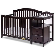 AFG Baby Furniture Kali 4-in-1 Convertible Crib and Changer Espresso Crib price