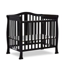 Dream On Me Addison 4-in-1 Convertible Mini Baby Crib Pinewood w/ Mattress Pad Crib price