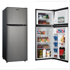 4.6. Cu. ft. Two Door Compact Refrigerator With Freezer Reversible Door 48" High Refrigerators price