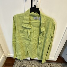 Chino’s Linen Jacket-women’s Line Green Women's Jacket price