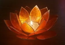 (4) Plastic Lotus Flower Candle Holder Decor Candle Holder price