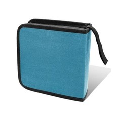 Car CD Case, 40 Capacity Hard Plastic DVD Disc Organizer Holder with Blue CD / DVD Accessories price