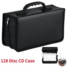 128 Disc CD DVD Portable Organizer Holder Storage Case Wallet Album Pu Leather . CD / DVD Accessories price