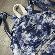 Steve Madden Blue and White Tie-Dye Faux Leather Mini Backpack Women's Backpack price