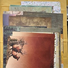 Lot Of 50 Paper Crafting Printed Cardstock 12x12" Scrapbooking Card Supplies New Colored Cardstock & Cardboard price