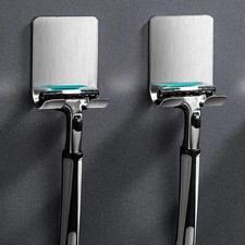 1 pcs Bathroom Razor Holder Wall Mount Shaver Stand Shower Blade Storage Hook Bathroom Care Accessories price
