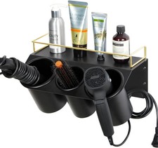 Hair Dryer Holder Wall Mount Bathroom Vanity Hair Styling Care Tool Accessories Bathroom Care Accessories price