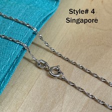 Real SILVER Unique Jewelry SOLID 925 Sterling Silver Chain Necklace Made Italy Silver Necklace price