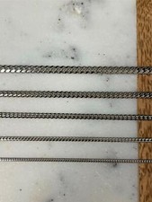 925 Sterling Silver Solid Miami Cuban Curb Link Chain Necklace Rhodium New Italy Silver Necklace price