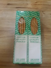 Vintage Custom Wooden Pencils Brand New In Box 72 Pencils Wooden Pencil price