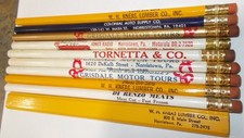 Lot 16 Vintage Wooden Lead Pencils Norristown, Collegeville, Trappe Wooden Pencil price