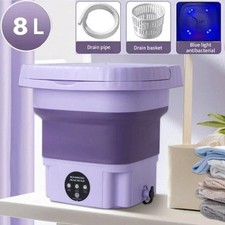 Mini Portable Washing Machine Folding Sterilization Drying Laundry Machine 8L US Washing Machines price