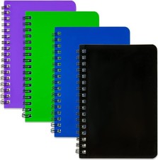 Spiral Notebook 4 Pack, 4.2"x6.1" Pocket Notepad, Small Journals Notebook & Notepad price