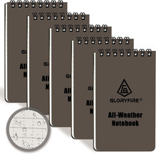 Waterproof Notebook Tactical All-Weather Spiral Memo Paper Notepad with Waterpro Notebook & Notepad price