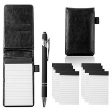 10 Pack Pocket Notepad Holder Set 3x5 Inch Mini Notebook with Pen Notebook & Notepad price