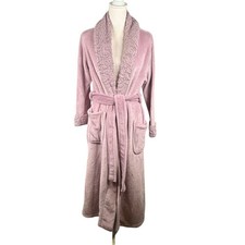 Carole Hochman Lavender Super Soft Plush Luxury Spa Bath Robe Size Medium Bathrobe price