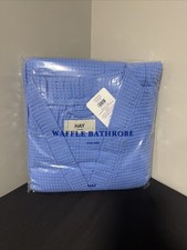 HAY Danish Design Waffle Bathrobe Sky Blue One Size Unisex Spa Robe NWT Bathrobe price
