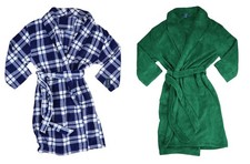 Nautica Plush Fleece Belted w/Pockets Men's Bathrobe OSFM NWT Pick Color/Pattern Bathrobe price