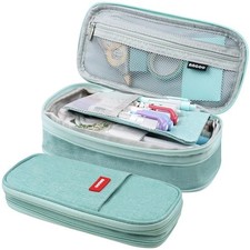 Large Capacity Pencil Case Zipper Pen Bag School Student Organizer Pouch Bag NEW Pencil Case price