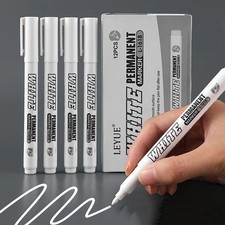 3pcs White Waterproof Permanent Paint Marker Pens for Metal Wood Fabric Marker Pen price