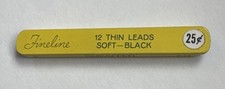 NOS Vintage Sheaffer’s Fineline Mechanical Pencil Thin Leads Soft-Black, F15 Pencil Lead (Thin) price