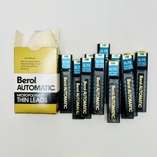 Berol .7mm Thin Lead for Mechanical Pencils - 10 Tubes - 12 Leads each Pencil Lead (Thin) price