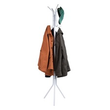 Mind Reader Freestanding Coat Rack Multi Hook for Office Entryway White Office Coat Rack price