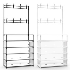 Entryway Coat Rack Storage Organizer with 8 Hooks for Bedroom Hallway Office Office Coat Rack price