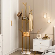 Heavy Duty Marble Coat Rack Stand Tall Clothes Rail Hanger f Bedroom Office Hall Office Coat Rack price