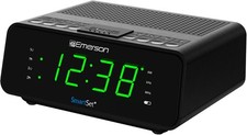 Emerson SmartSet Alarm Clock with AM/FM Radio Dimmer Sleep Timer LED Display Alarm Clocks & Radios price