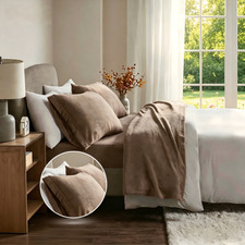 Sleep Philosophy True North Soloft Plush Bed Sheet Set Soft Fleece Deep Pocket Bedding Set / Sleep Set price