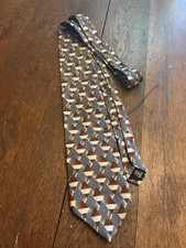 HENRY GRETHEL GEOMETRIC MEN'S TIE , A VINTAGE Look Tie price