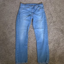 Levi's Men's 511 Slim Mid Rise Light Wash Blue Denim Jeans 5-Pocket Good Men's Jeans / Denim Pants price