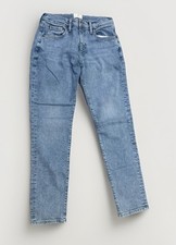 Mutual Weave Men's Light Wash Blue Tapered Denim Jeans Mid Rise 5-Pocket Men's Jeans / Denim Pants price