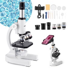VEVOR Professional Monocular Compound Microscope Kit 40-2000X Magnification Microscope price