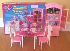 NEW FANCY LIFE DOLL HOUSE FURNITURE DINING Room With Hutch PLAYSET (24011) Dining Room Set / Set price