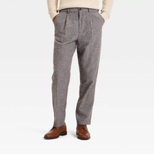 Men Relaxed Leg Tweed Dress Pants - Goodfellow & Co Men's Pants price