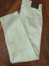 Lucky Brand Men's 34x30 Sage Green Five-Pocket Pants Men's Pants price