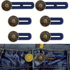 6PCS Jeans Button Extender Adjustable Waist Extender for Men Women Pants Men's Pants price