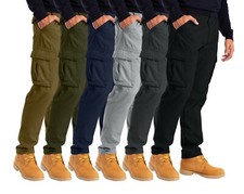 Alamo Men's Straight-fit Cargo Combat Trousers 6 pocket Workwear full Pants Men's Pants price