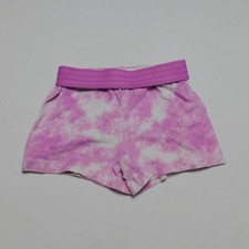 Garanimals Girls Tie-Dye Shorts Size 3T Pink White Pull-On Cotton Blend Baby Shorts price