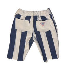 Vintage Baby Guess Denim Shorts 3Y Striped USA 90s Baby Shorts price