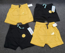 4 Pack: Cat & Jack Boys Easy On Shorts Black & Yellow Drawstring  -Size 2T R5P5 Baby Shorts price