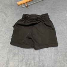 Nike Sweat Shorts Toddler Boys 24M Black Pocket Swoosh Logo Elastic Waist Baby Shorts price