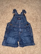 OshKosh B'gosh Baby Denim Short Overalls 9M Baby Shorts price