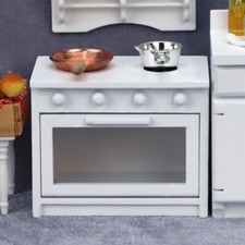 1/12 Scale Dollhouse White Cooktop Electric Kitchen Miniature Accessories Electric Kitchen Appliances Accessory price