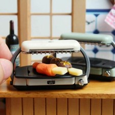 Miniature Dollhouse 1/12 Scale Electric Oven BBQ Grill Mini Kitchen Accessories Electric Kitchen Appliances Accessory price