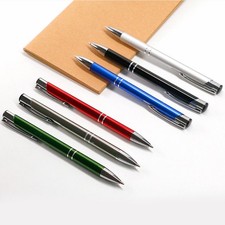 Luxury Full Metal Ballpoint Pen 1mm Black Ink Gel Office Writing Stationery Gift Ballpoint Pen price
