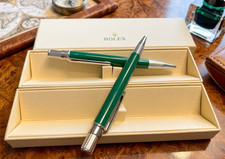 Luxury Rolex Submariner Green Ballpoint Pen Oyster Style Writing Pen w/ Box Ballpoint Pen price